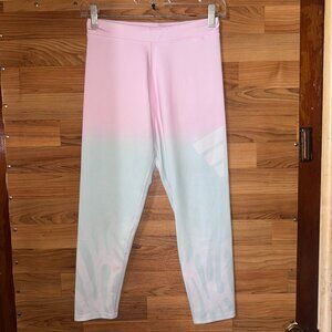 Adidas Girls Pants Aeroready 7/8 Ombre Tights Size XL 16